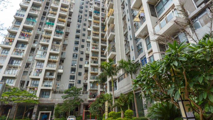 海滨假日外景图