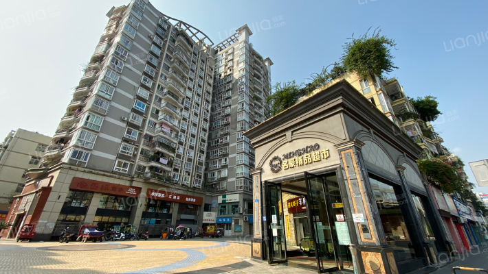 名豪商贸区外景图