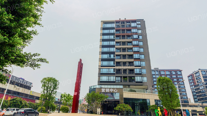 龙江金紫广场外景图