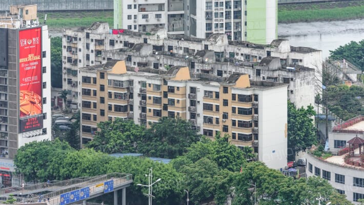 福滨南村外景图