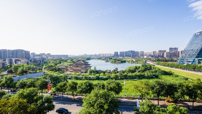 中国铁建国际城曦园外景图