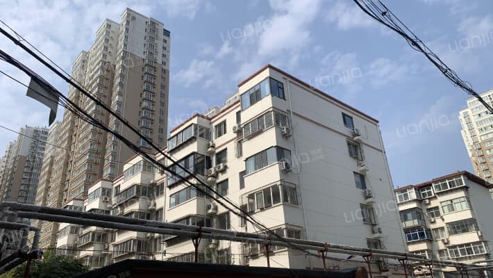 纺织厂家属院外景图