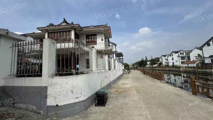 云亭山庄外景图