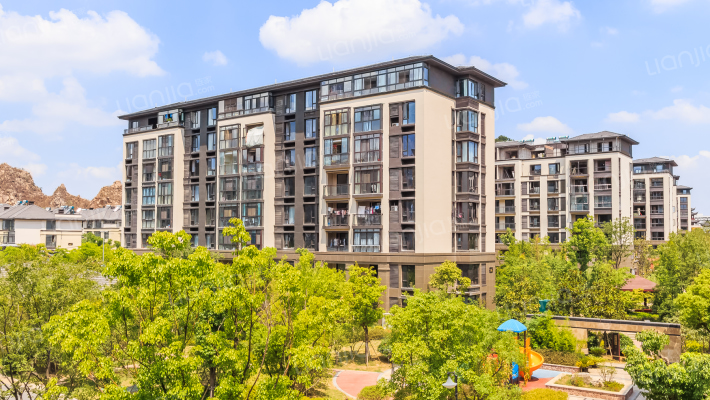 景山玫瑰园山庄外景图