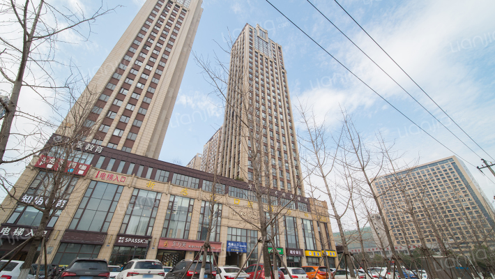 柳桥南和城外景图