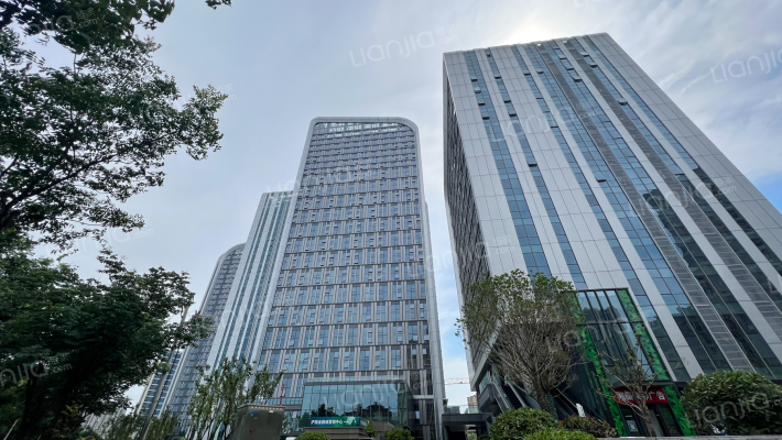 浐灞金融城外景图