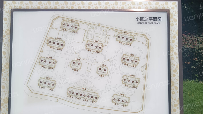 绿城两江御园扶芳园外景图