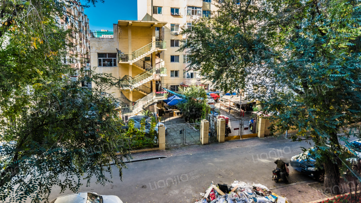 爱校胡同外景图