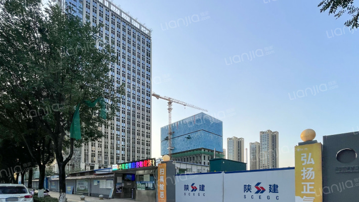 陕建航天新天地外景图