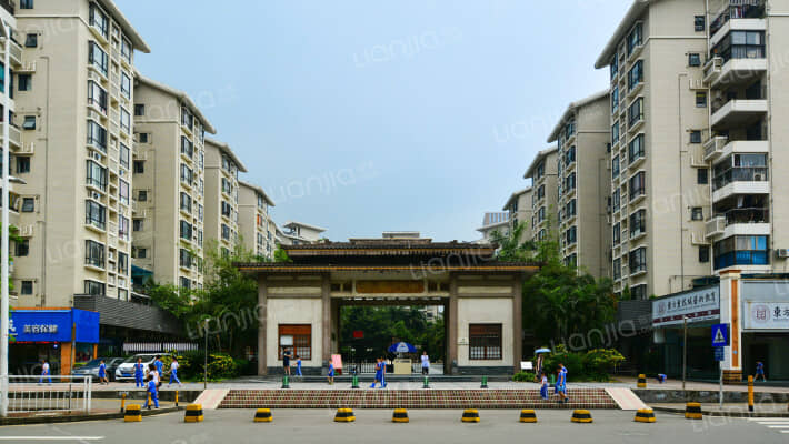 书香门第名苑外景图