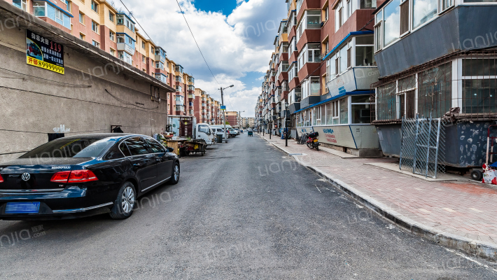 建行小区外景图