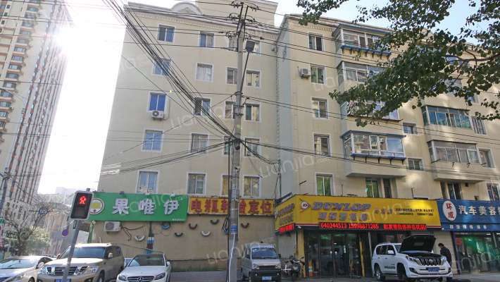 纺织厂小区外景图