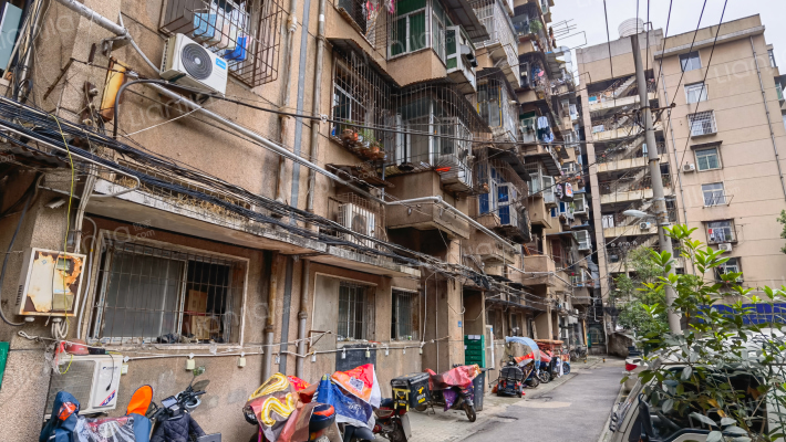 外贸宿舍外景图