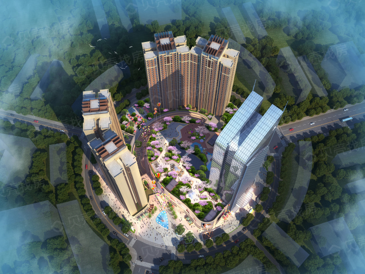 【春熙广场_眉山春熙广场楼盘房价】户型-怎么样-贝壳眉山楼盘网