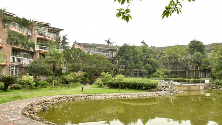 杜甫花园外景图