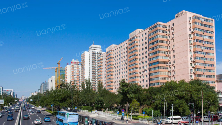 朝阳门南大街外景图