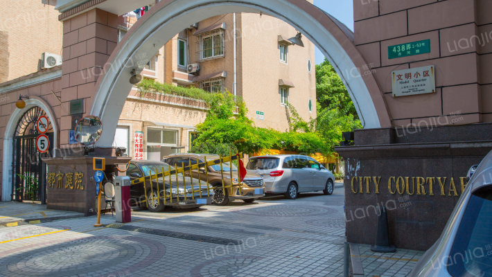 都市庭院外景图