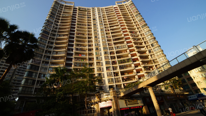 现代城市花园外景图