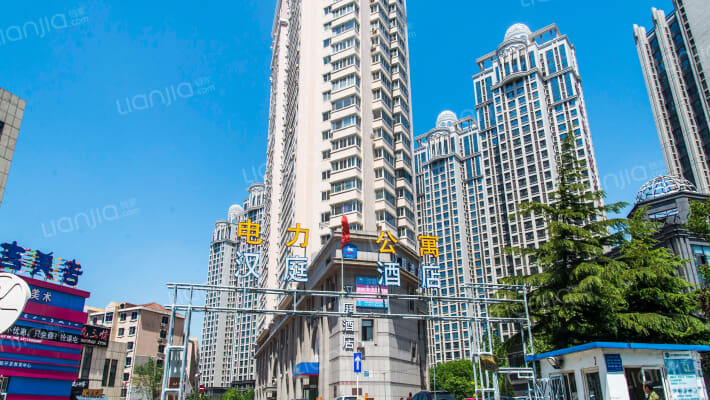 电力公寓外景图