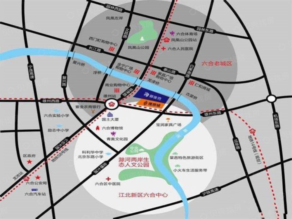 御珑湾·理想商业中心区位