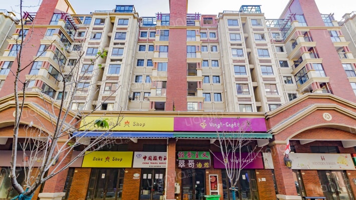 大港香郡小区外景图