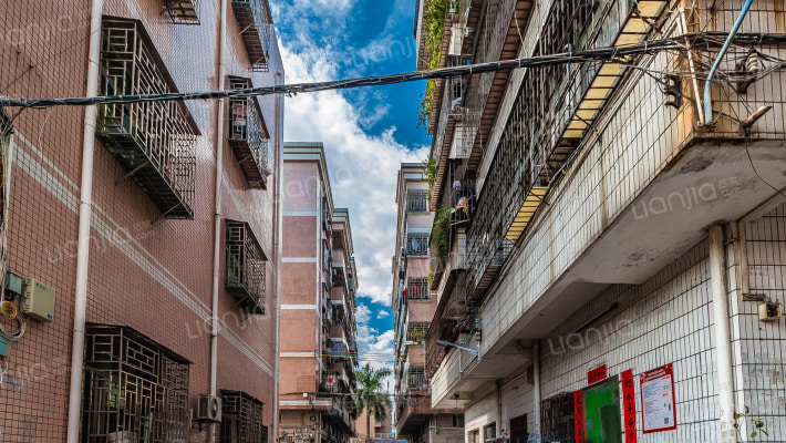 泉井湖小区外景图