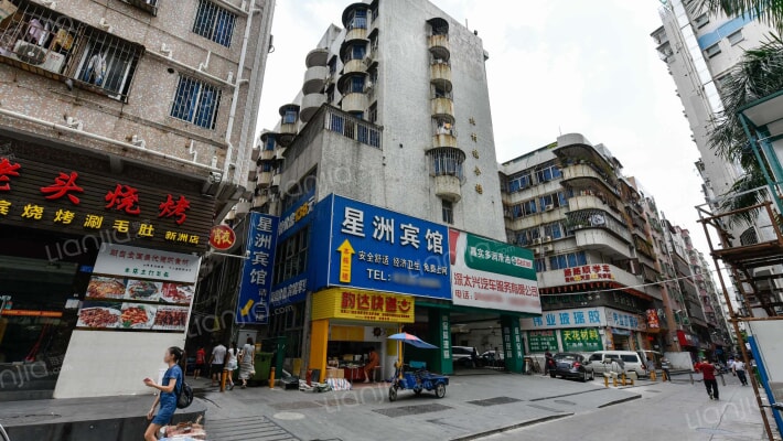 新洲北村综合楼外景图