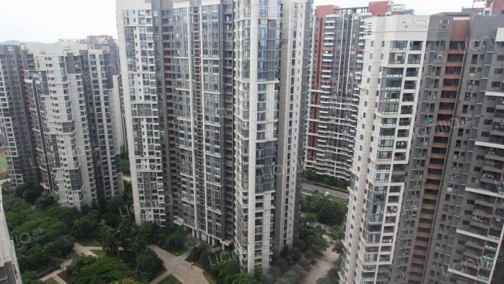 大运城邦曦城外景图