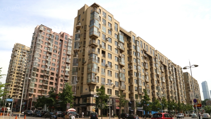 万达华府一期外景图