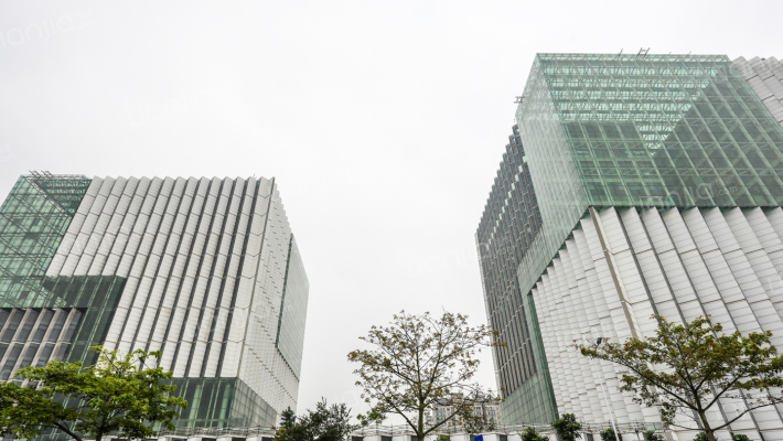 广州国际媒体港外景图