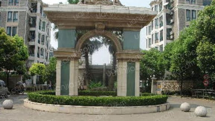 名仕世家花苑外景图