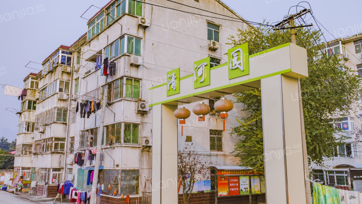清河园外景图
