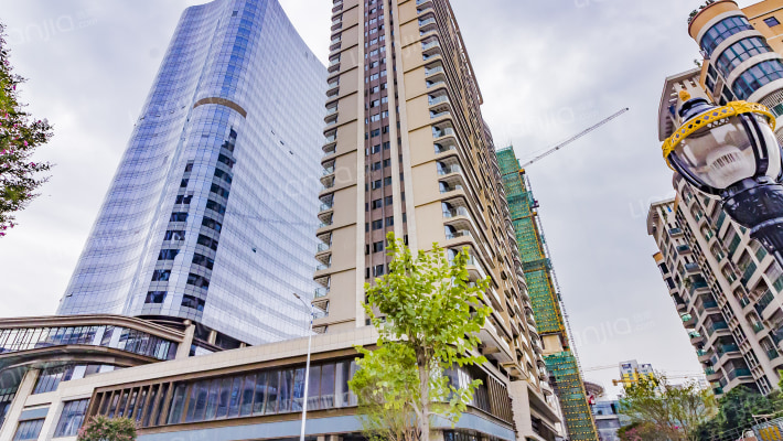 雄盛王府广场外景图