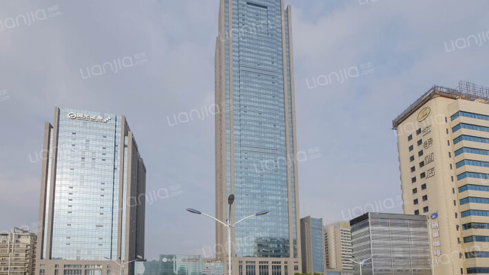 安徽国际金融贸易中心外景图