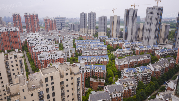 南湖春城外景图