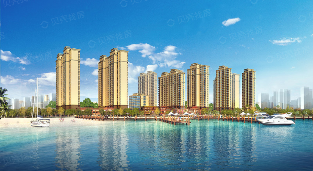 碧海蓝天效果图