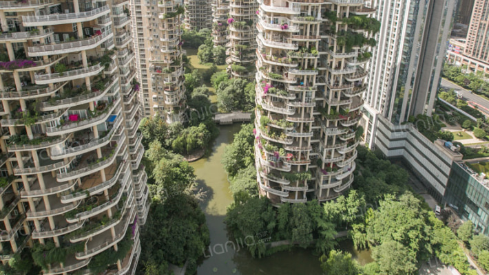 天鹅湖北苑外景图