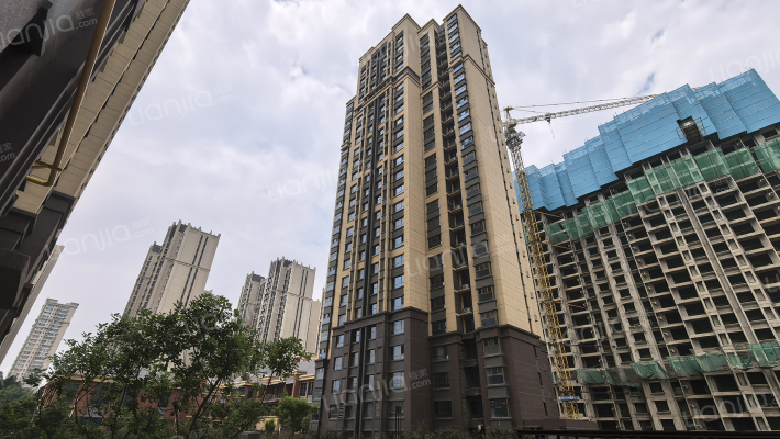 柏林庄回迁房E区外景图