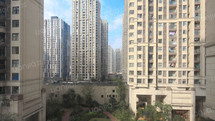 万达华城二期外景图