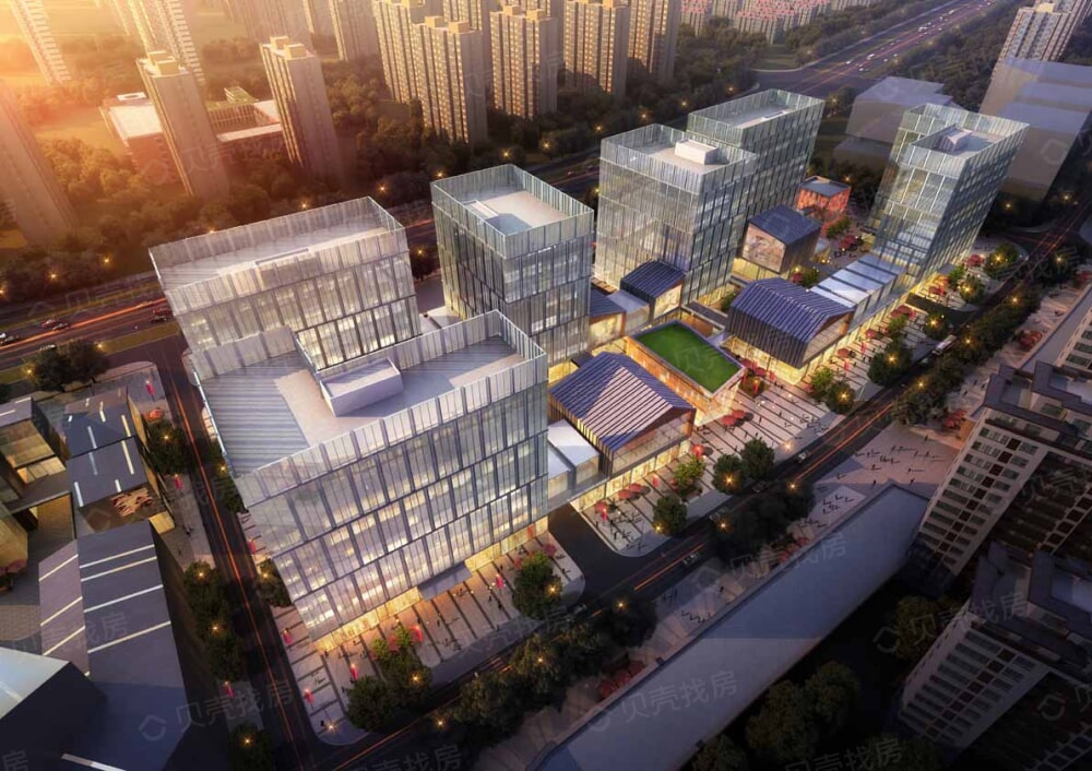 北辰蔚蓝城市效果图