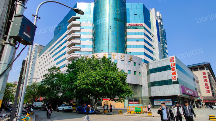 西安国贸大厦外景图