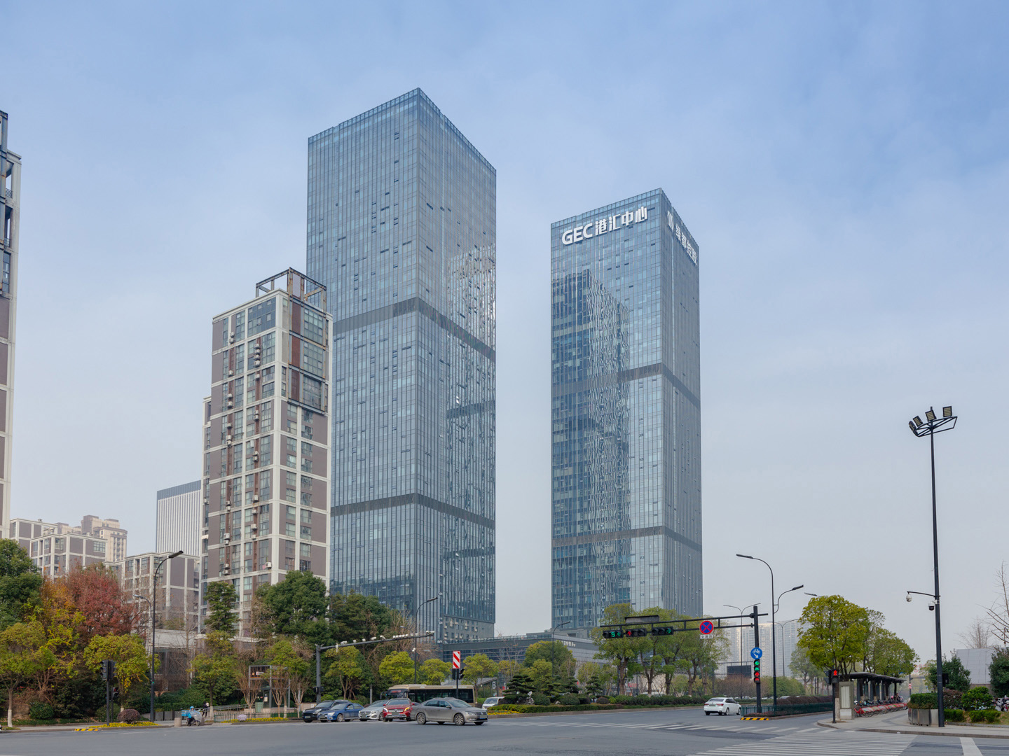 绿都港汇中心小区实景 3