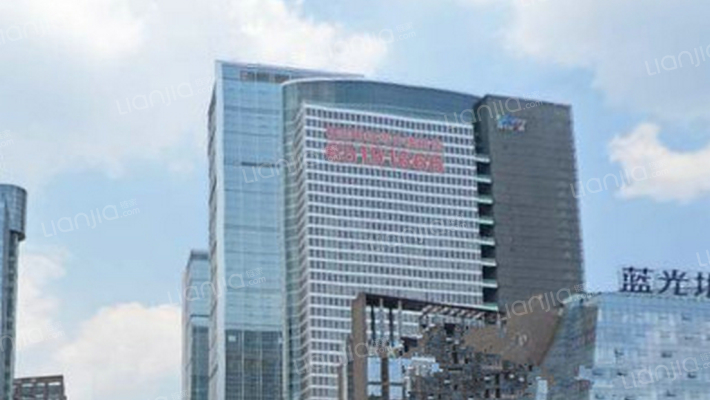 蓝光香槟广场外景图