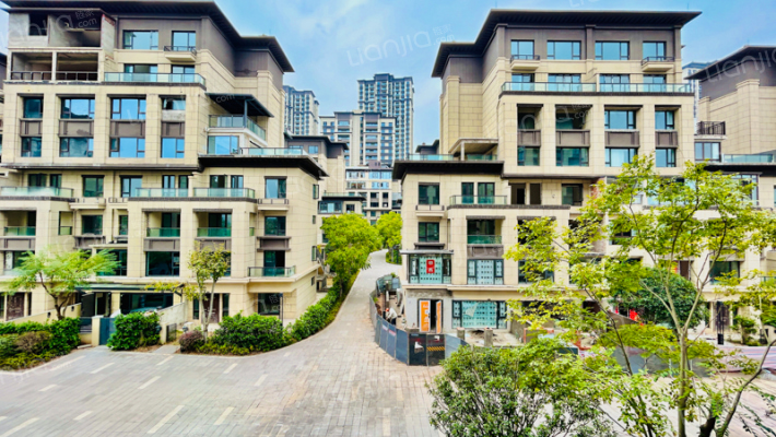 滨江华府紫郡府外景图