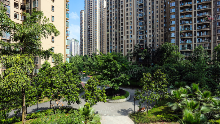 长安锦绣城外景图