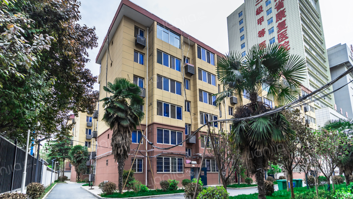 陕西省康复医院生活区外景图