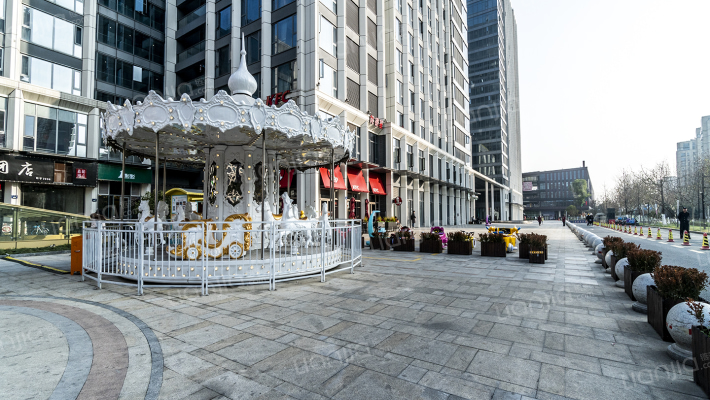 绿城运河郡外景图