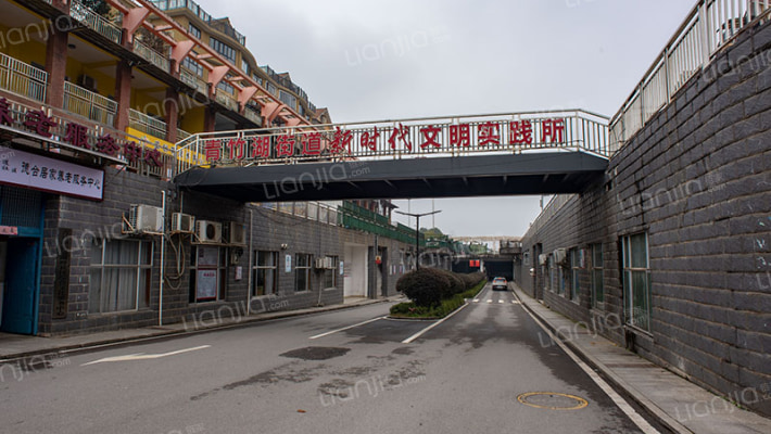 青竹湖畔外景图