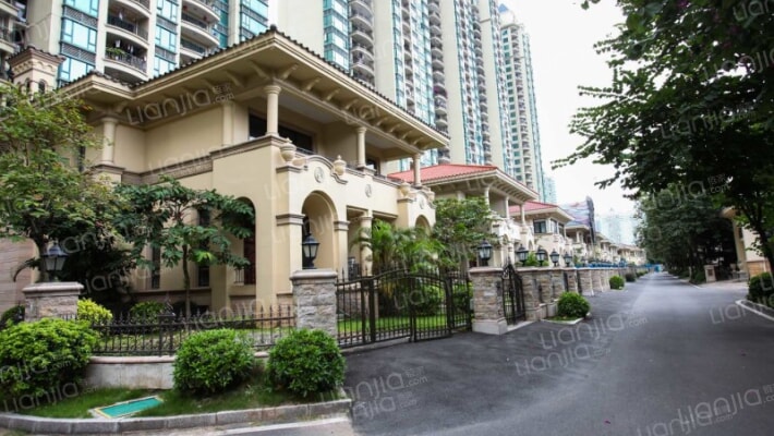 恒大御景半岛玉兰湖外景图