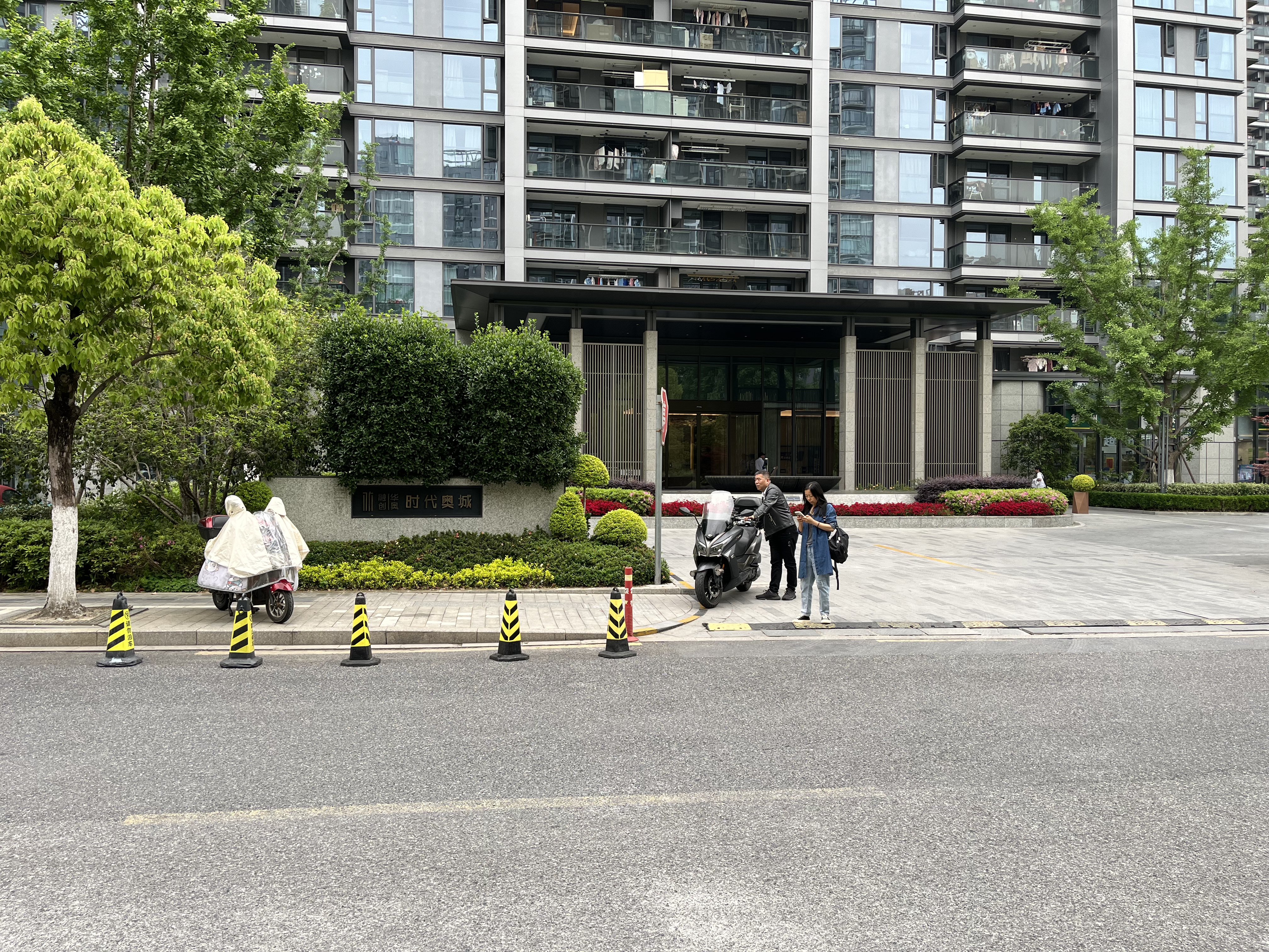 融创时代奥城小区实景 2